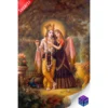 Celestial Union: Radha and Krishna