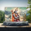 The Loving Embrace of Rama and Sita - Image 2