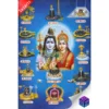 Divine Ensemble of Shiva and the Twelve Jyotirlingas